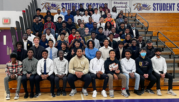 Photo of Upper Darby High School Boys' Indoor Track Team Photo of Upper Darby High School Boys' Indoor Track Team