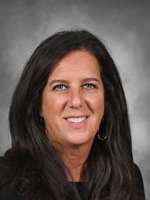 Wendy Elgart is wearing a black shirt.