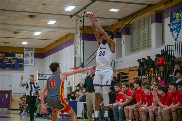 Upper Darby High School Boys' basketball varsity team vs Penncrest 1/14/2023