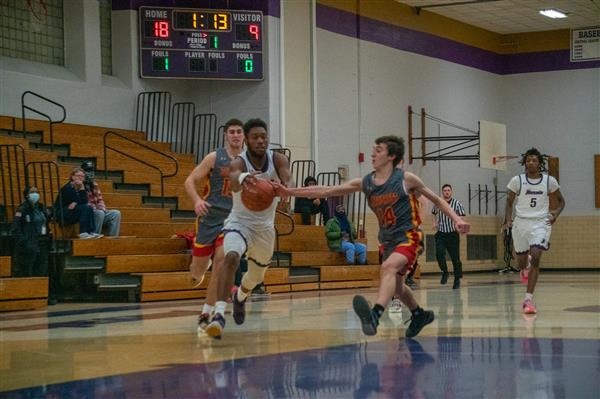 Upper Darby High School Boys' basketball varsity team vs Penncrest 1/14/2023