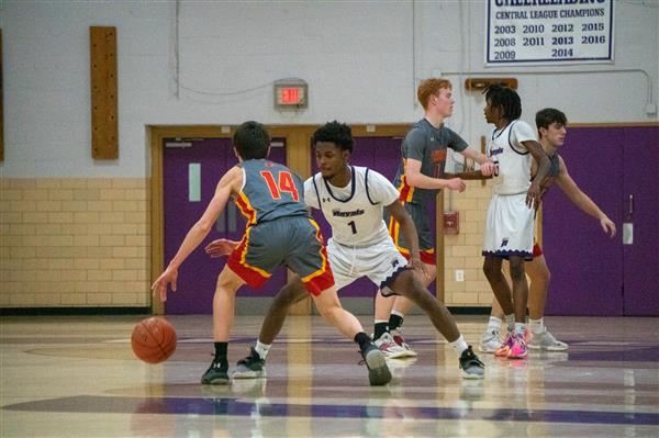 Upper Darby High School Boys' basketball varsity team vs Penncrest 1/14/2023