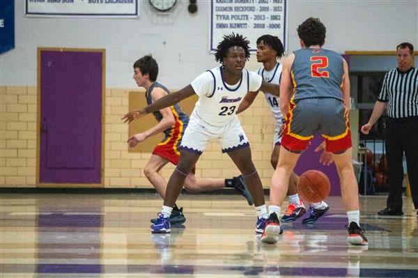 Upper Darby High School Boys' basketball varsity team vs Penncrest 1/14/2023