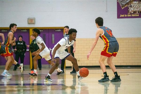Upper Darby High School Boys' basketball varsity team vs Penncrest 1/14/2023