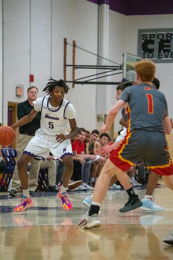 Upper Darby High School Boys' basketball varsity team vs Penncrest 1/14/2023