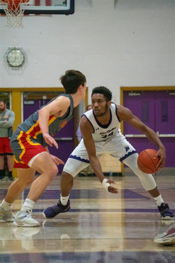 Upper Darby High School Boys' basketball varsity team vs Penncrest 1/14/2023