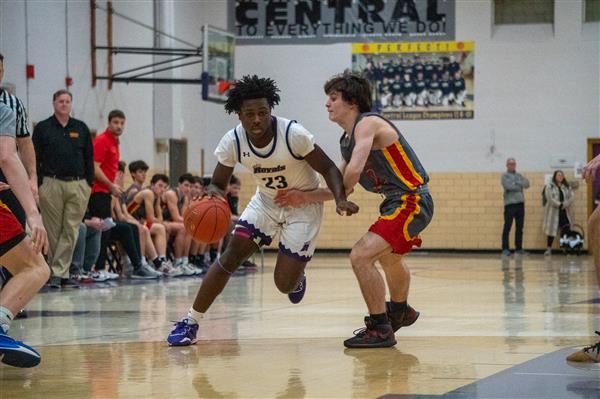 Upper Darby High School Boys' basketball varsity team vs Penncrest 1/14/2023