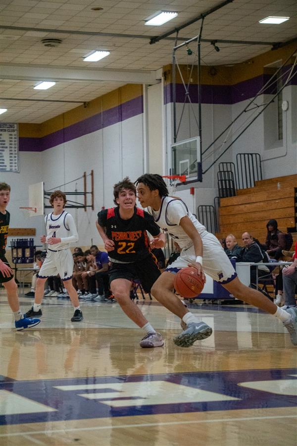 Upper Darby High School boys' basketball game Junior Varsity vs Penncrest High School 1/14/2023