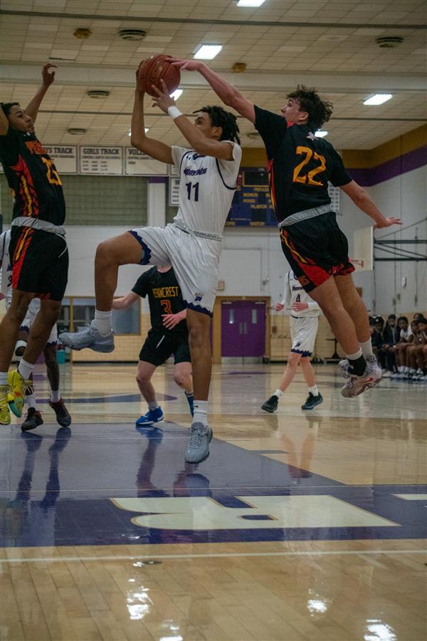 Upper Darby High School boys' basketball game Junior Varsity vs Penncrest High School 1/14/2023