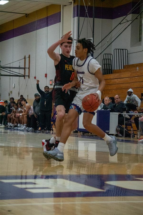 Upper Darby High School boys' basketball game Junior Varsity vs Penncrest High School 1/14/2023