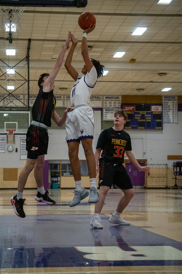 Upper Darby High School boys' basketball game Junior Varsity vs Penncrest High School 1/14/2023