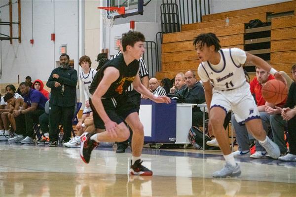 Upper Darby High School boys' basketball game Junior Varsity vs Penncrest High School 1/14/2023