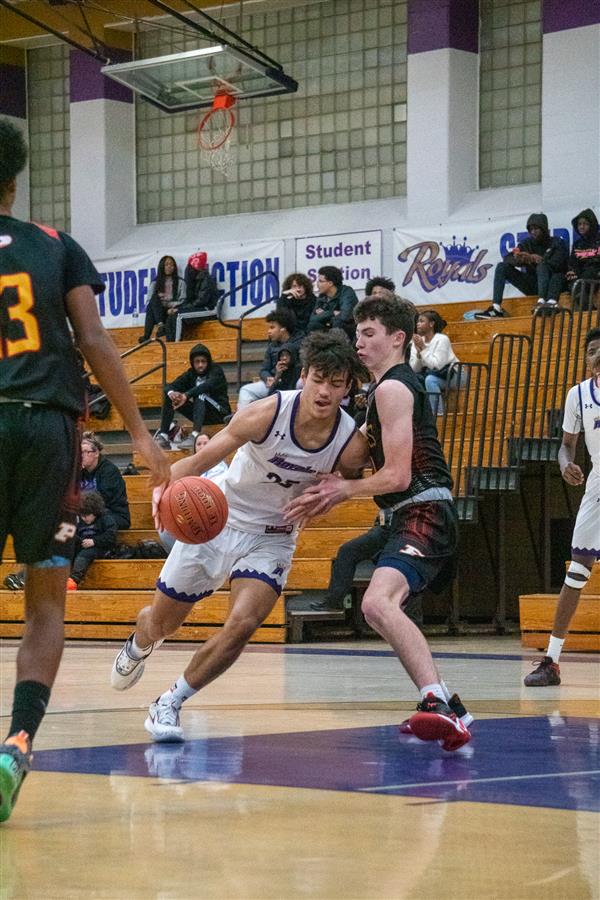 Upper Darby High School boys' basketball game Junior Varsity vs Penncrest High School 1/14/2023