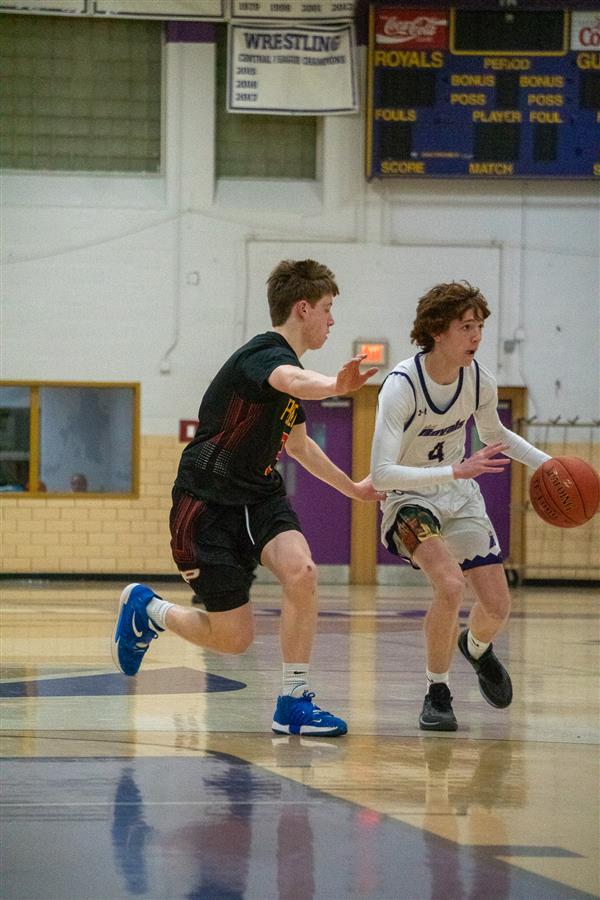 Upper Darby High School boys' basketball game Junior Varsity vs Penncrest High School 1/14/2023