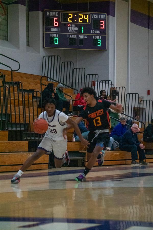 Upper Darby High School boys' basketball game Junior Varsity vs Penncrest High School 1/14/2023