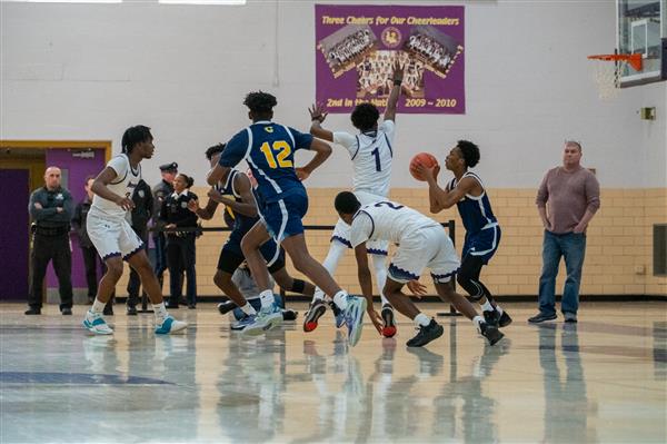 Upper Darby High School boys basketball PIAA playoff win vs Cheltenham 2/18/2023