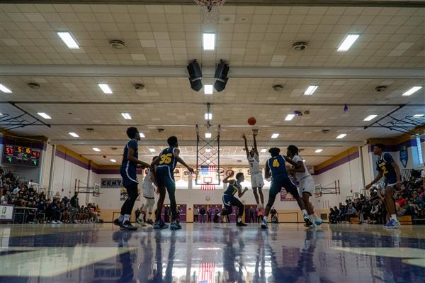 Upper Darby High School boys basketball PIAA playoff win vs Cheltenham 2/18/2023