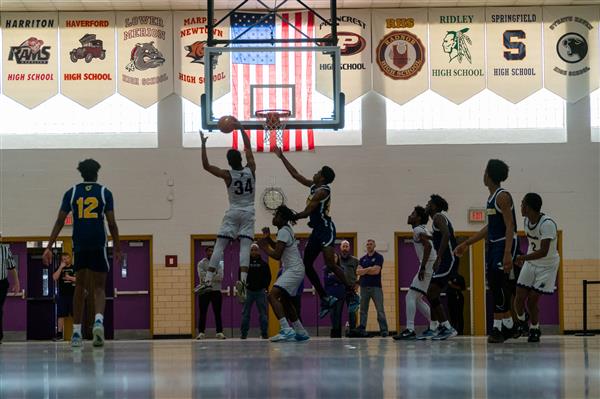 Upper Darby High School boys basketball PIAA playoff win vs Cheltenham 2/18/2023