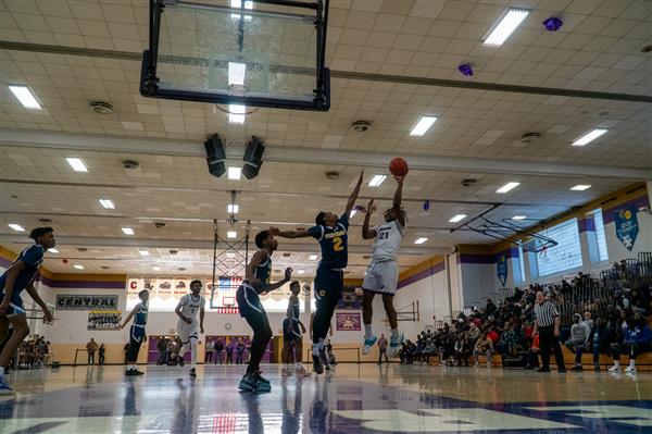 Upper Darby High School boys basketball PIAA playoff win vs Cheltenham 2/18/2023
