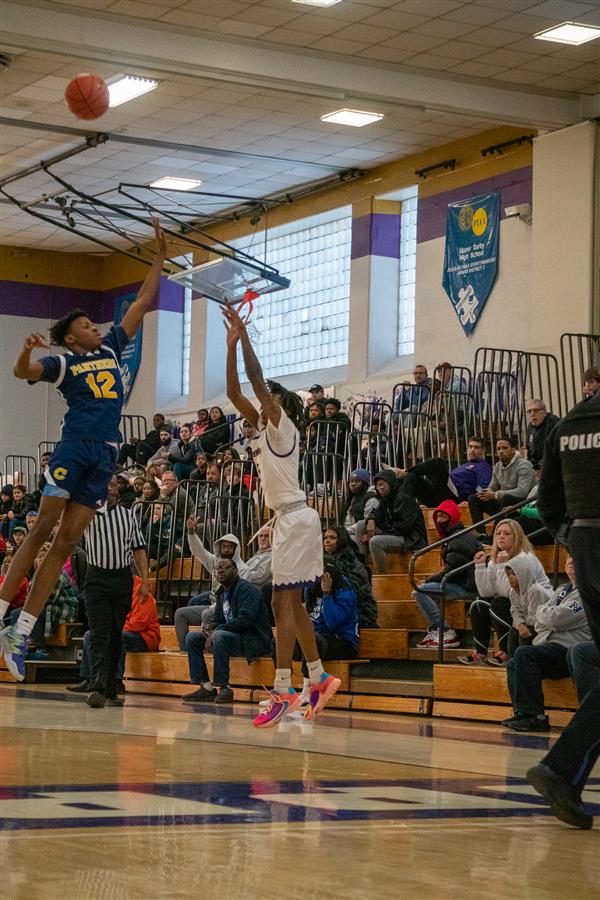 Upper Darby High School boys basketball PIAA playoff win vs Cheltenham 2/18/2023