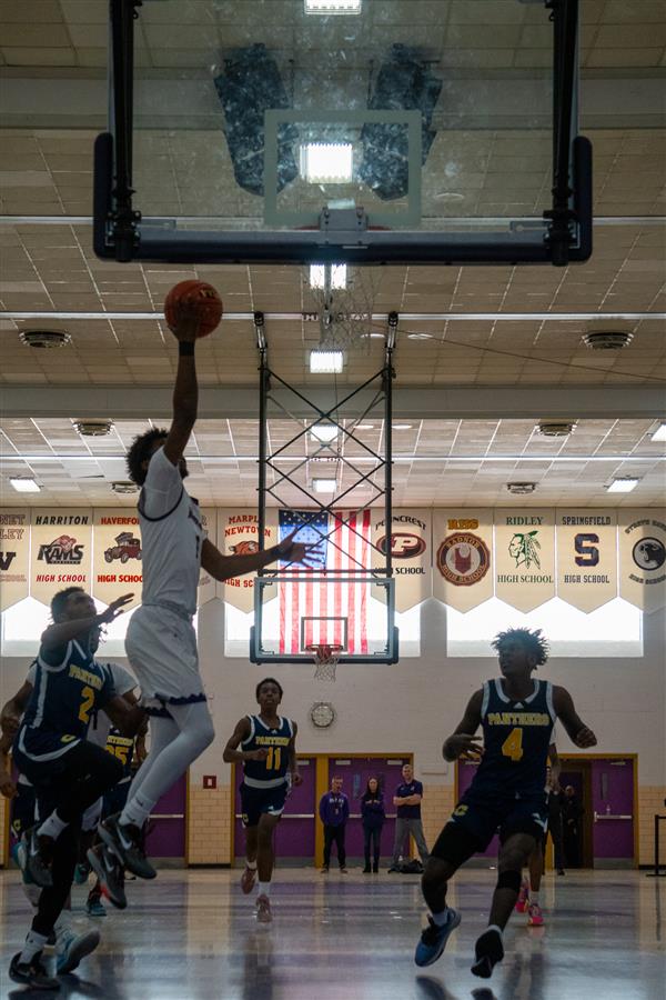 Upper Darby High School boys basketball PIAA playoff win vs Cheltenham 2/18/2023