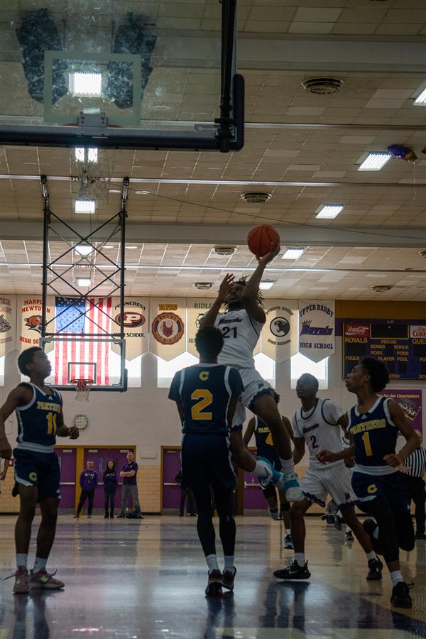 Upper Darby High School boys basketball PIAA playoff win vs Cheltenham 2/18/2023