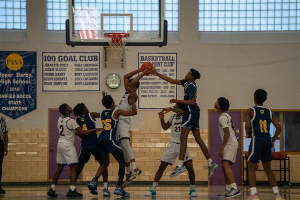 Upper Darby High School boys basketball PIAA playoff win vs Cheltenham 2/18/2023