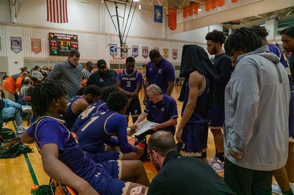 Upper Darby High School BOYS BASKETBALL SECOND ROUND WIN VS PERKIOMEN VALLEY 2/21/2023
