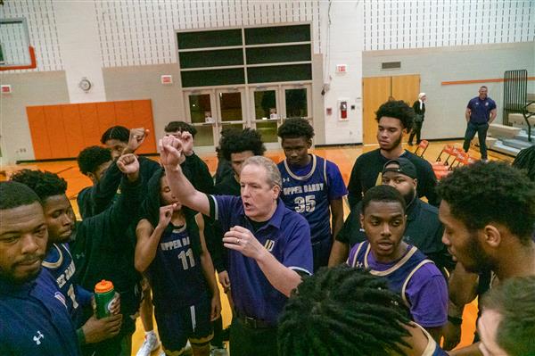 Upper Darby High School BOYS BASKETBALL SECOND ROUND WIN VS PERKIOMEN VALLEY 2/21/2023