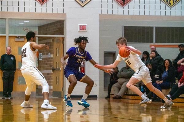 Upper Darby High School BOYS BASKETBALL SECOND ROUND WIN VS PERKIOMEN VALLEY 2/21/2023