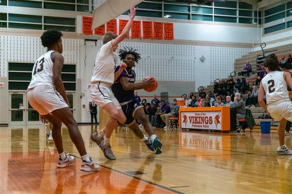 Upper Darby High School BOYS BASKETBALL SECOND ROUND WIN VS PERKIOMEN VALLEY 2/21/2023