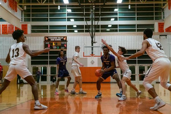 Upper Darby High School BOYS BASKETBALL SECOND ROUND WIN VS PERKIOMEN VALLEY 2/21/2023