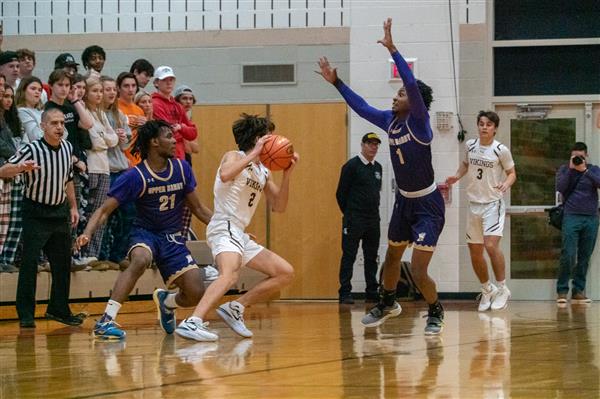 Upper Darby High School BOYS BASKETBALL SECOND ROUND WIN VS PERKIOMEN VALLEY 2/21/2023