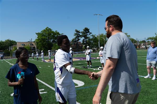 UPPER DARBY HIGH SCHOOL BOYS LACROSSE SENIOR DAY FIRST WIN VS BONNER MAY 10, 2023