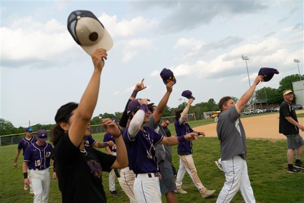 UPPER DARBY HIGH SCHOOL BASEBALL DISTRICT PLAYOFF WIN VS COUNCIL ROCK MAY 22, 2023